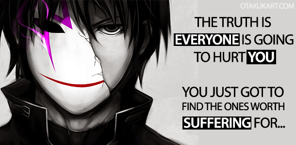 Perfect Manga & Anime Quotes For Broken Hearted Person ⋆ Anime & Manga