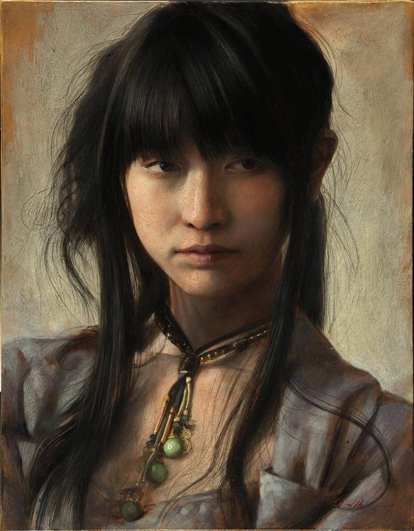 Portrait Paintings by Osamu Obi
