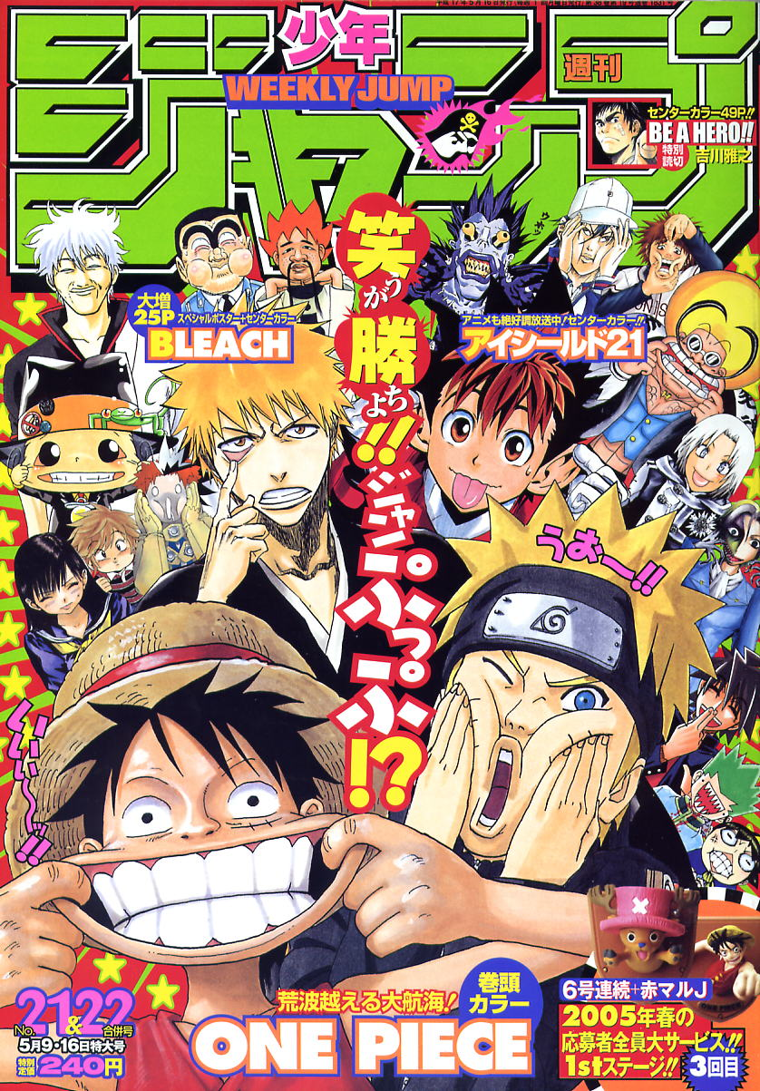 Top 15 best selling mangas of Shonen magazine in Japan