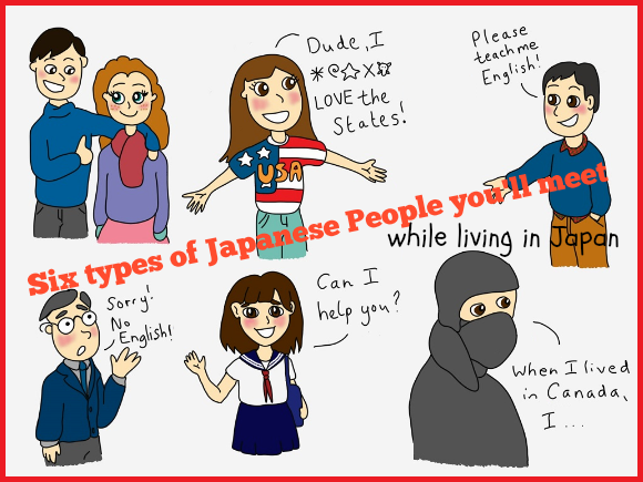 Six types of Japanese people you’ll meet while living in Japan — An illustrated guide