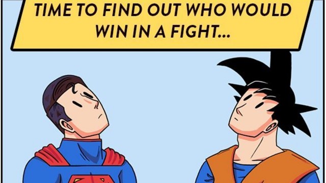This Comic Shows You What Would Happen If Goku and Superman Were Forced To Fight