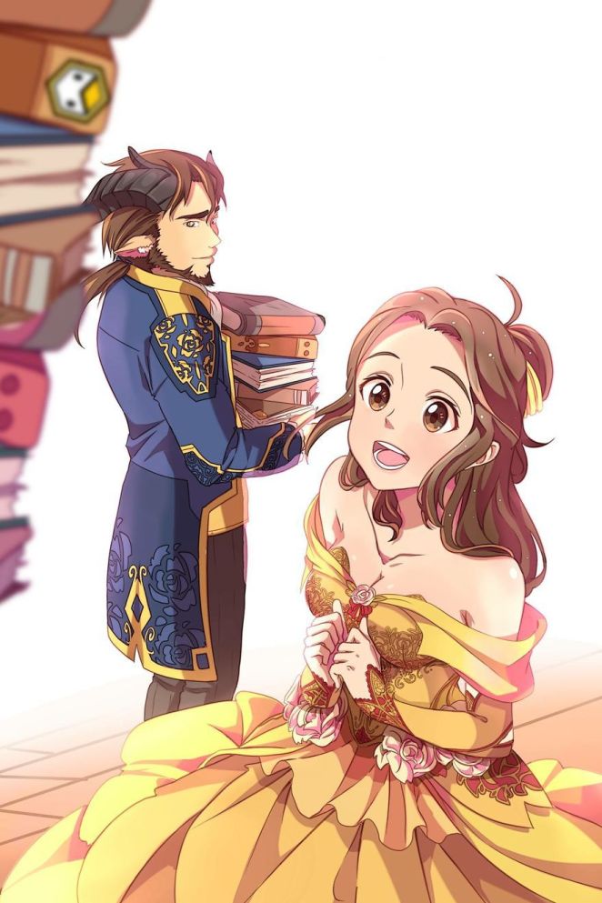 If Disney Characters Were Made In a Gorgeous Anime Style