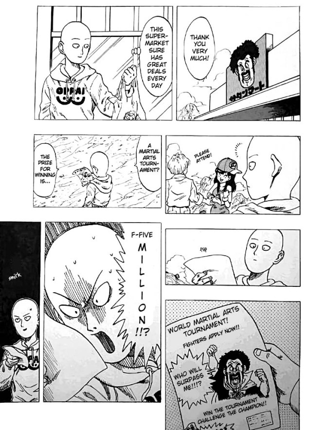 Read The One Punch Man and Dragon ball Manga – Martial Arts Tournament