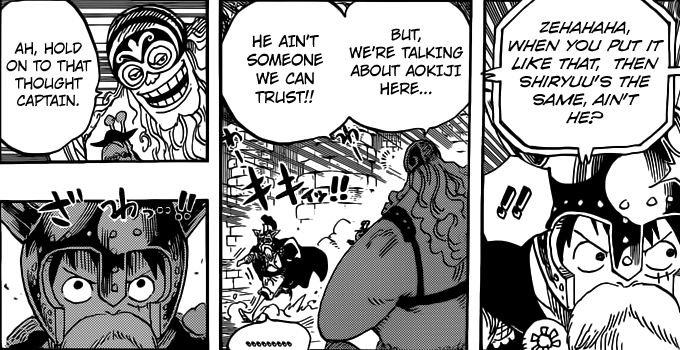 Why Aokiji joined Blackbeard Pirates