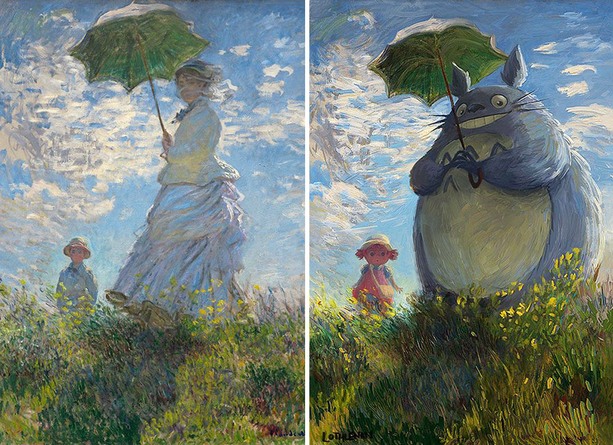 Artist Transforms Classical Paintings Into Amazing Geek Art