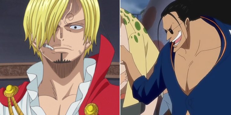 Connections between Sanji and Scopper Gaban of the Roger Pirates