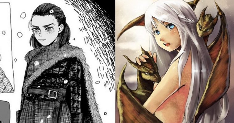 15 times artists turned Game of Thrones into a kickass anime ⋆ Anime & Manga