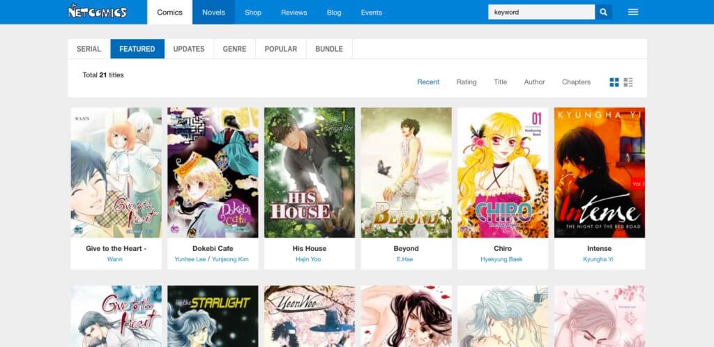 Image result for manga sites