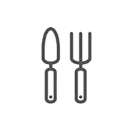 Spade to fork logo