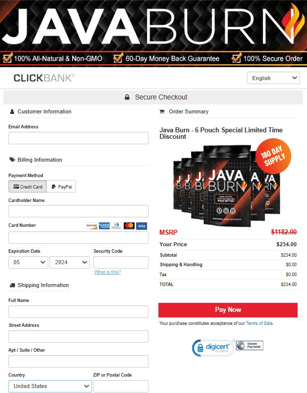 Java Burn Official Website Secure Order Page.png